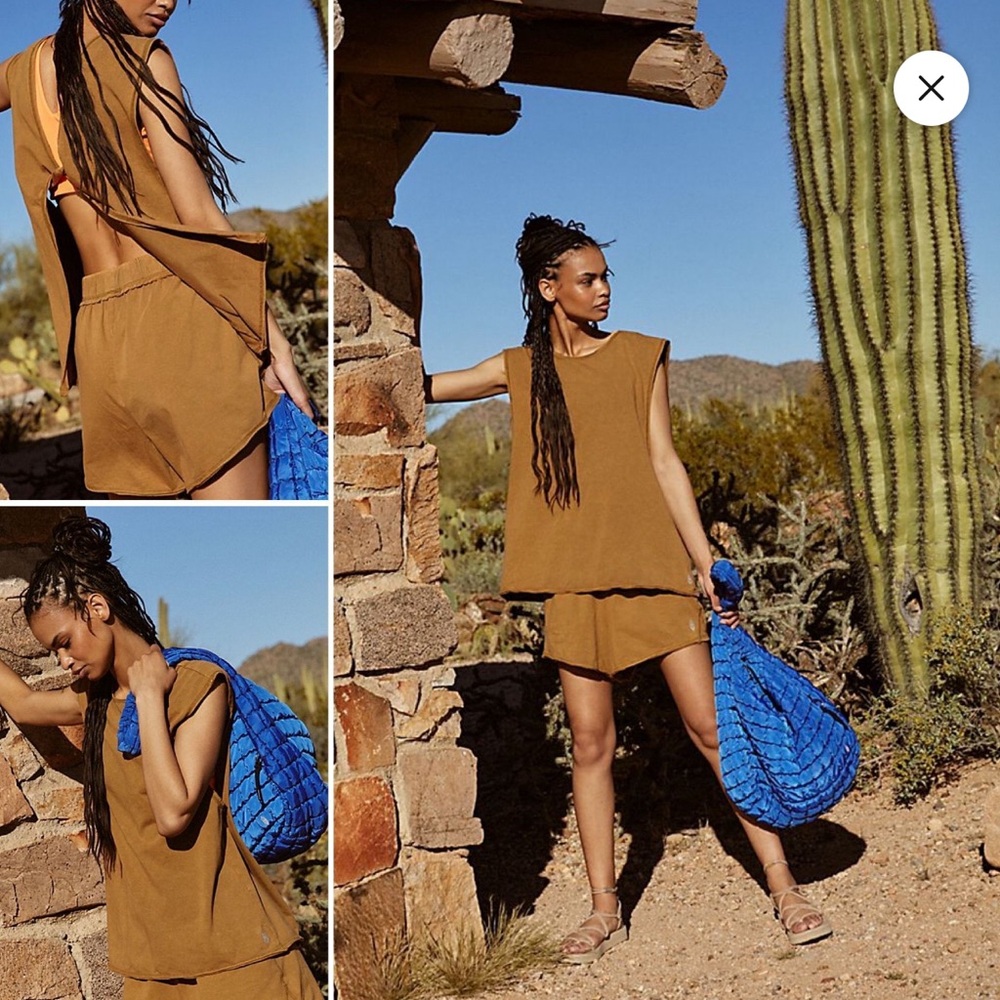 FP Movement by Free People | Hot Shot Reversible Split Back Top